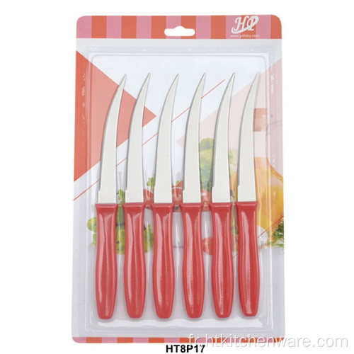 set de couteaux de machette de cuisine